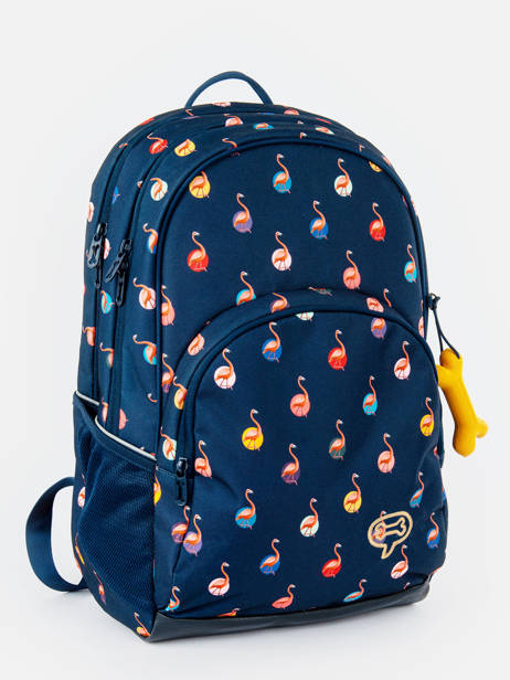 Rugzak Aspen 3.0 Girls Stones and bones Blauw girls G ander zicht 2